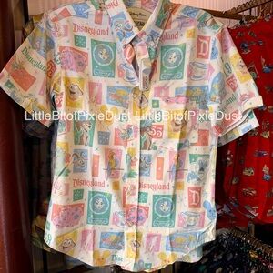 Disney Parks Disneyland RSVLTS Button Up Shirt